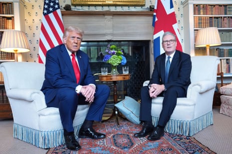 Keir Starmer has been extremely careful not to explicitly criticise Donald Trump, who has framed the British prime minister as weak for not giving the US more support over its war on Iran.