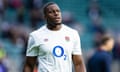 Maro Itoje before before the Six Nations match between England and Wales at Twickenham on 10 February 2024