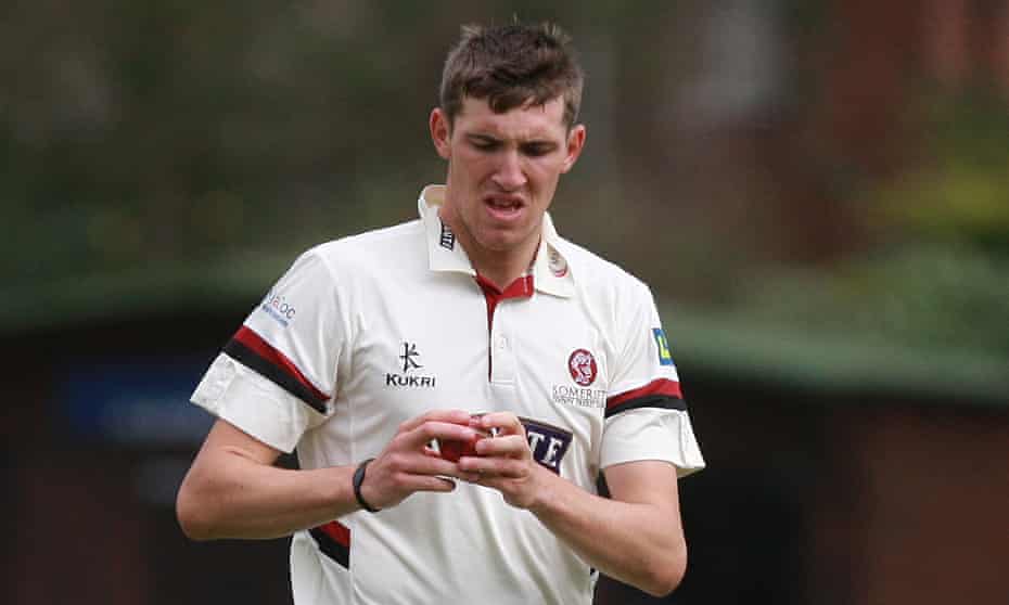 Somerset’s Craig Overton prepares to bowl during the County Championship Division One match against Sussex last season. 