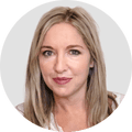 Victoria Coren-Mitchell. Circular panelist byline.