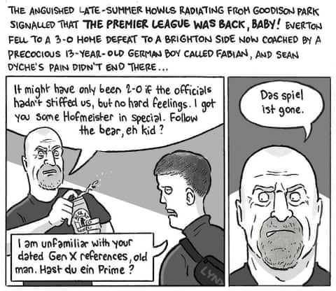 David Squires on ... the Premier League’s opening weekend, panel 1