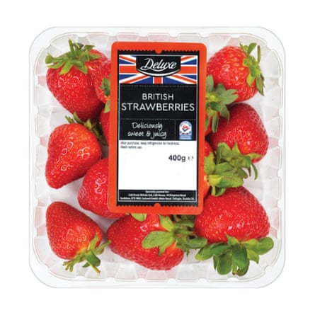 Lidl Deluxe British strawberries