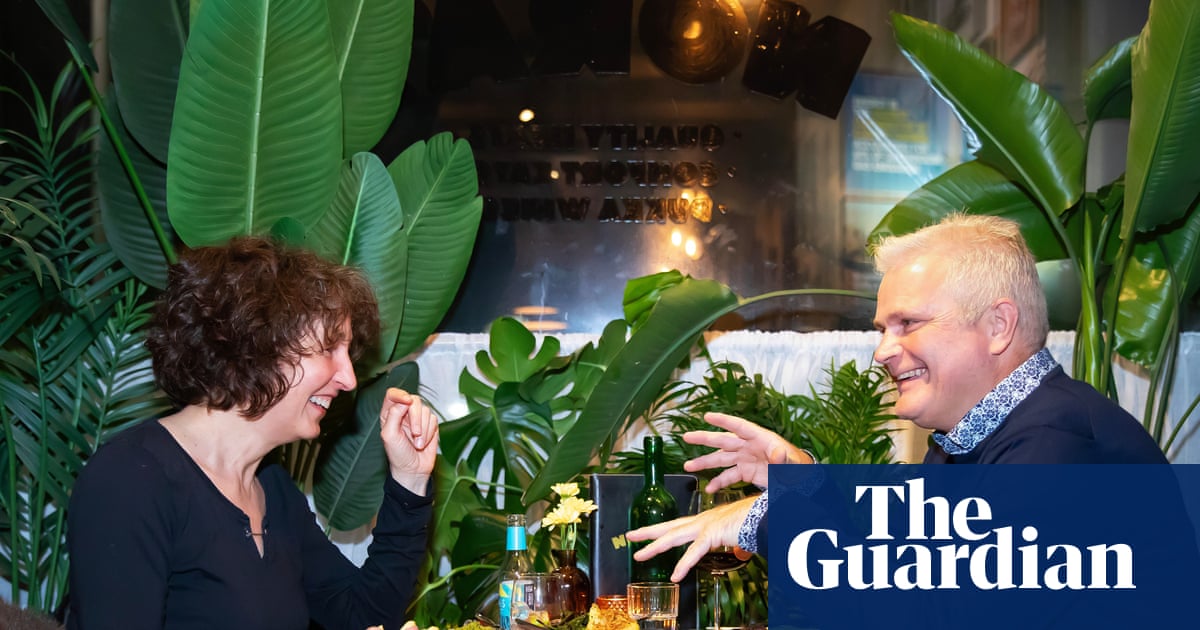 Dining across the divide: ‘In France we’d be at each other’s throats, but in the UK you say the most horrible things, smiling’