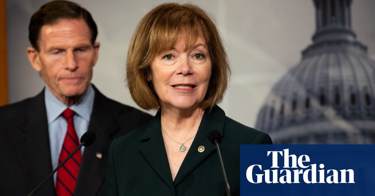 Democratic senator Tina Smith: ‘I’d vote to get rid of the filibuster hook, line and sinker’