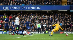 Chelsea 2 1 Tottenham Hotspur Premier League As It Happened Football The Guardian