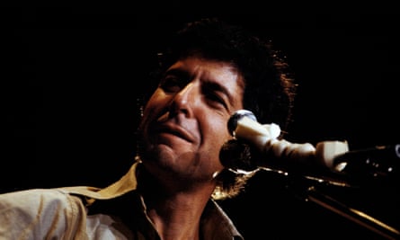 Cohen performing in Denmark in 1972.