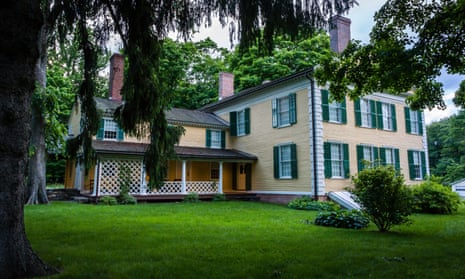 Exterior, and gardens at, The Florence Griswold Museum, Old Lyme, Connecticut, USA