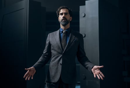 Hamish Linklater as Dean Cipher in season two of Gen V.