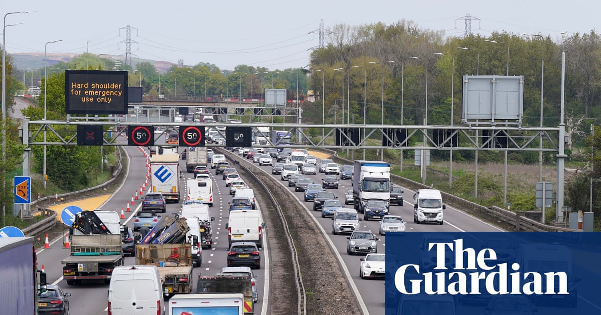 Easter bank holiday expected to be UK’s busiest on roads in four years