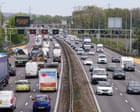 Easter bank holiday expected to be UK’s busiest on roads in four years