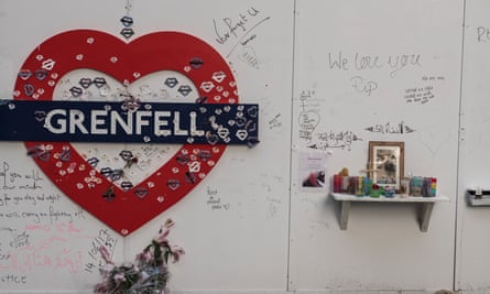 A tribute to Grenfell’s victims.