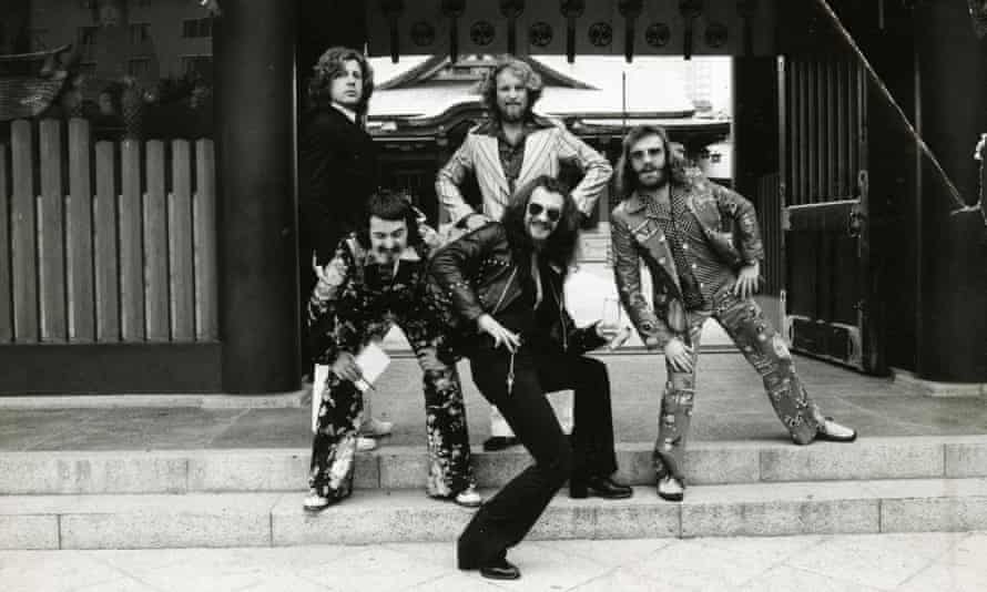 Global stars … Jethro Tull in Tokyo, 1972.