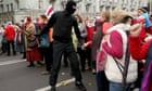 Belarus police will fire on protesters if necessary, says deputy interior minister