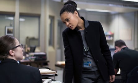 Thandie Newton as Detective Chief Inspector Roz Huntley in Line of Duty.