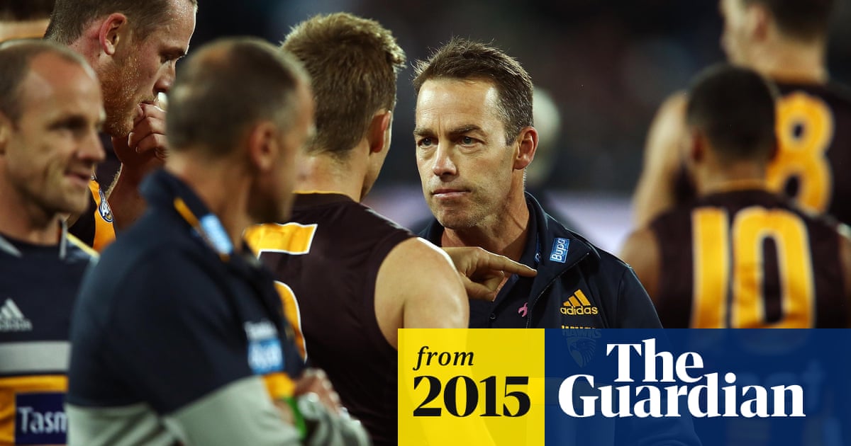 pics Alastair Clarkson Port Adelaide hawthorn coach alastair clarkson filmed