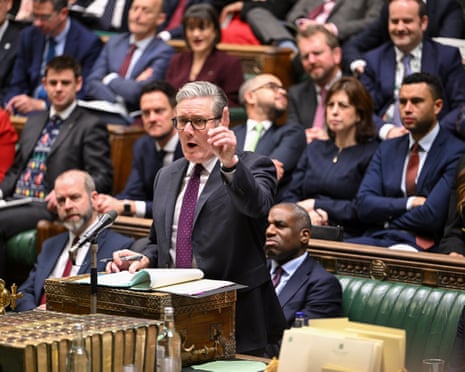 A black swan event: Keir actually cracked a good joke at PMQs | John Crace | The Guardian