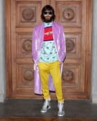 Jared Leto matching the carpet at Gucci’s cruise show.