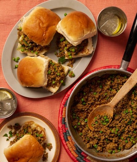 Aktar Islam’s keema pau.