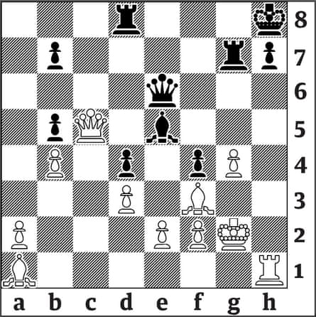 Chess graphic number 3998, from a game between Aryan Tari (Norway) and Pranav Venkatesh (India) at the 2025 World Cup in Goa