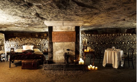 For one night only, two people will have the chance to experience a Halloween night 20m under Paris in the catacombs.