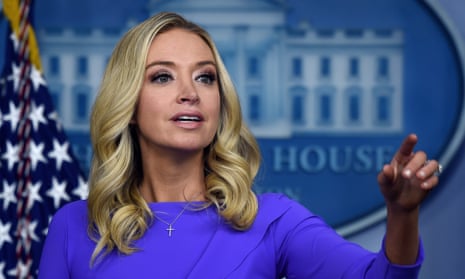 Kayleigh McEnany at the White House on 15 December 2020. 