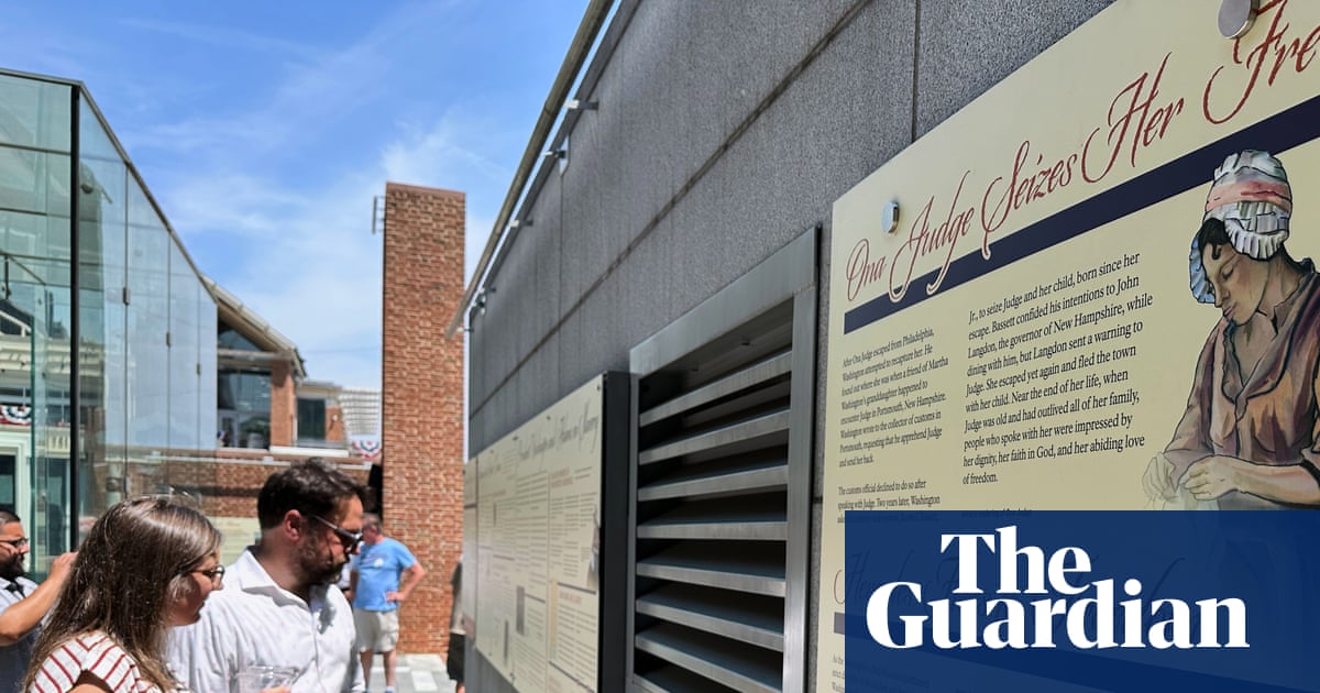 National Park Service staff quietly uninstalling slavery from U.S. history, per executive order.