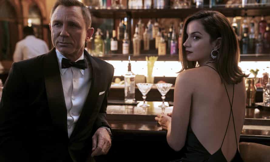 Craig with Ana de Armas, ‘a delight’ as Cuban field agent Paloma.