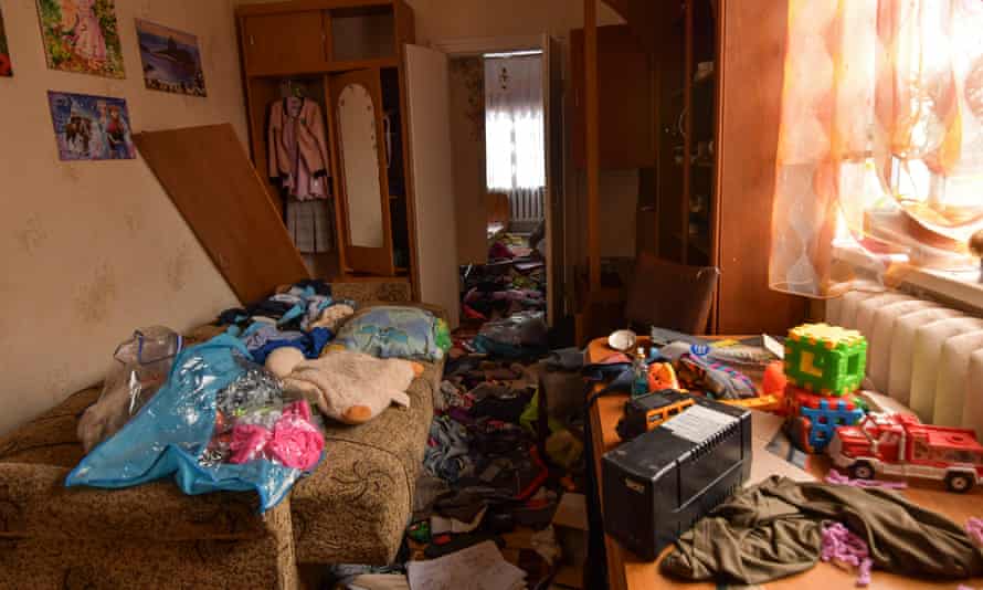 ransacked homes