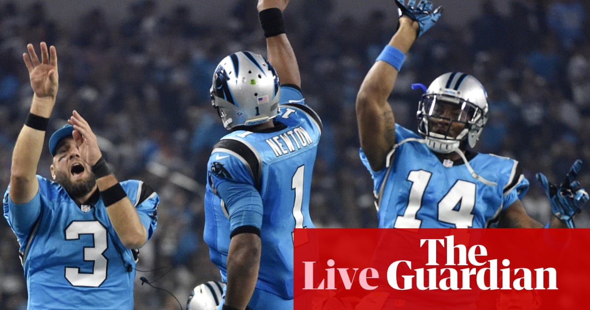 Thanksgiving Day football Carolina Panthers defeat Dallas Cowboys as