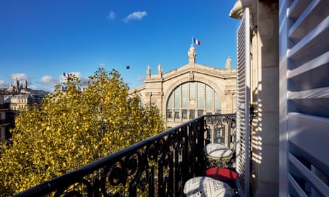 A room with a view: Gare du Nord, viewed from Terminus Nord hotel.