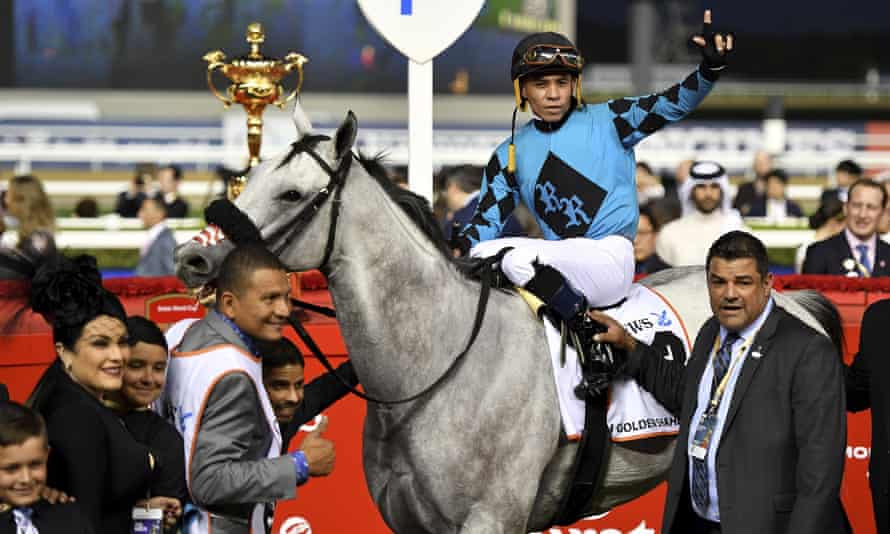 Prosecutors say Jorge Navarro regularly drugged
X Y Jet, pictured here after winning the Dubai Golden Shaheen