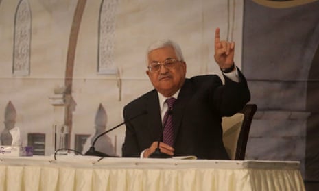 The arrest is part of a growing campaign by Mahmoud Abbas, above, leader of the Palestinian Authority, against dissent on social media.