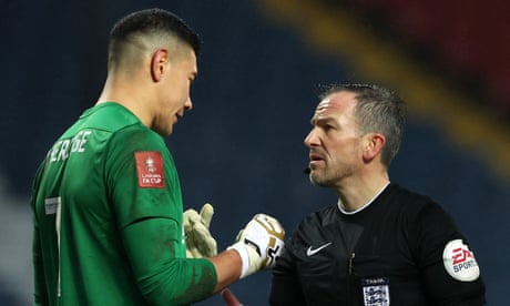 Birmingham goalkeeper Neil Etheridge ‘shaken up’ by alleged racist abuse