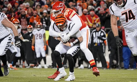 Chris Jones was in dominant form against the Bengals in the AFC title game
