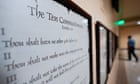 Louisiana families file lawsuit against Ten Commandments display in schools