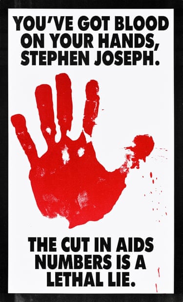 'You’ve got blood on your hands, Stephen Joseph. The cut in Aids numbers is a lethal lie.'