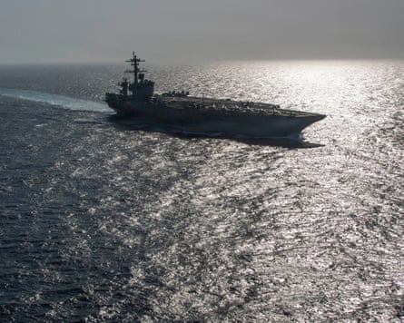 USS Abraham Lincoln.