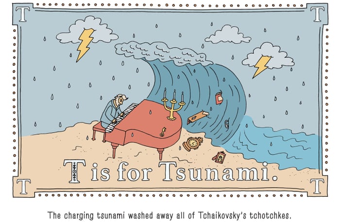 P Is For Pterodactyl T Is For Tsunami The Worst Alphabet Book Becomes A Bestseller Picture Books The Guardian