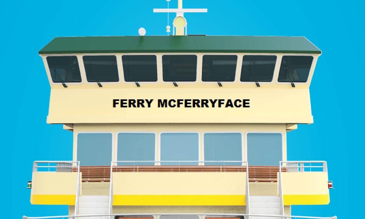 Sydney Ferry Named Ferry Mcferryface The Joke Arriving Late At Circular Quay Sydney The Guardian