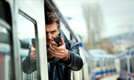 Liam Neeson as Bryan Mills in Taken 2. 