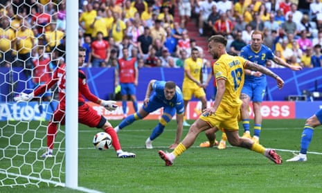 Romania 3-0 Ukraine: Euro 2024 – as it happened | Euro 2024 | The Guardian