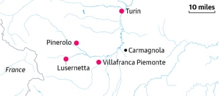 Italy piedmont churches