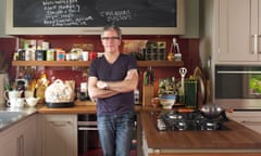 chef peter gordon in his kitchen