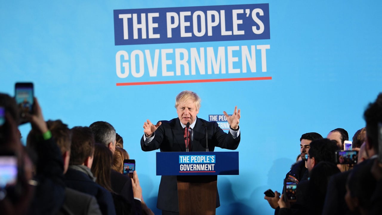 We Smashed The Roadblock Boris Johnson S Election Victory Speech In Full Video Politics The Guardian