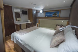 A cabin on the Royal Eleganza.