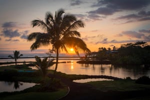 The Kapoho Bay tide pools before they were inundated by volcanic lava.