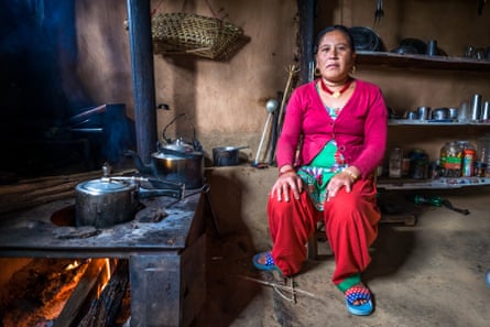 Locals turn their homes in impromptu restaurants for the few passing tourists. This woman cooked us dal bhat, the Nepali staple of rice and lentils dish