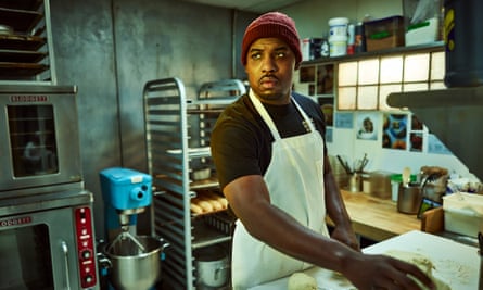 Lionel Boyce as pastry chef Marcus.