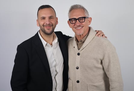 Green party leader Zack Polanski with his podcast guest Gary Lineker, Jan 2026