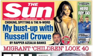 The Sun: the Green party has complained to Ipso over its use of refugee images